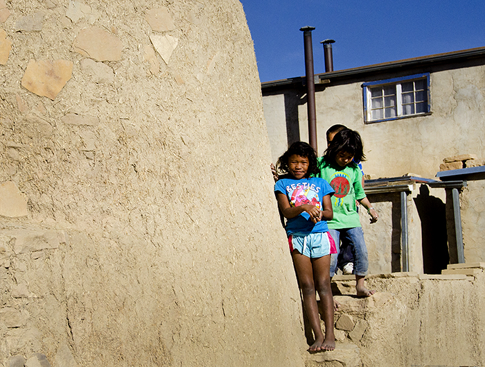 At the Acoma Pueblo