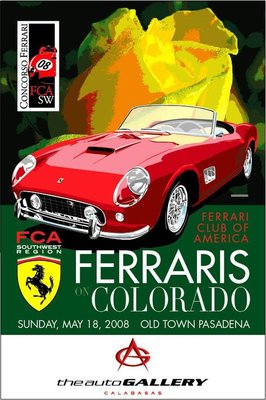 Ferraris on Colorado Blvd