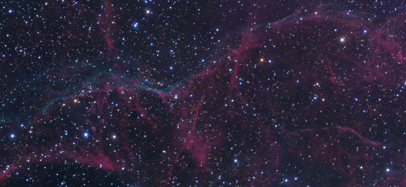 Vela SNR crop (my favourite bit)