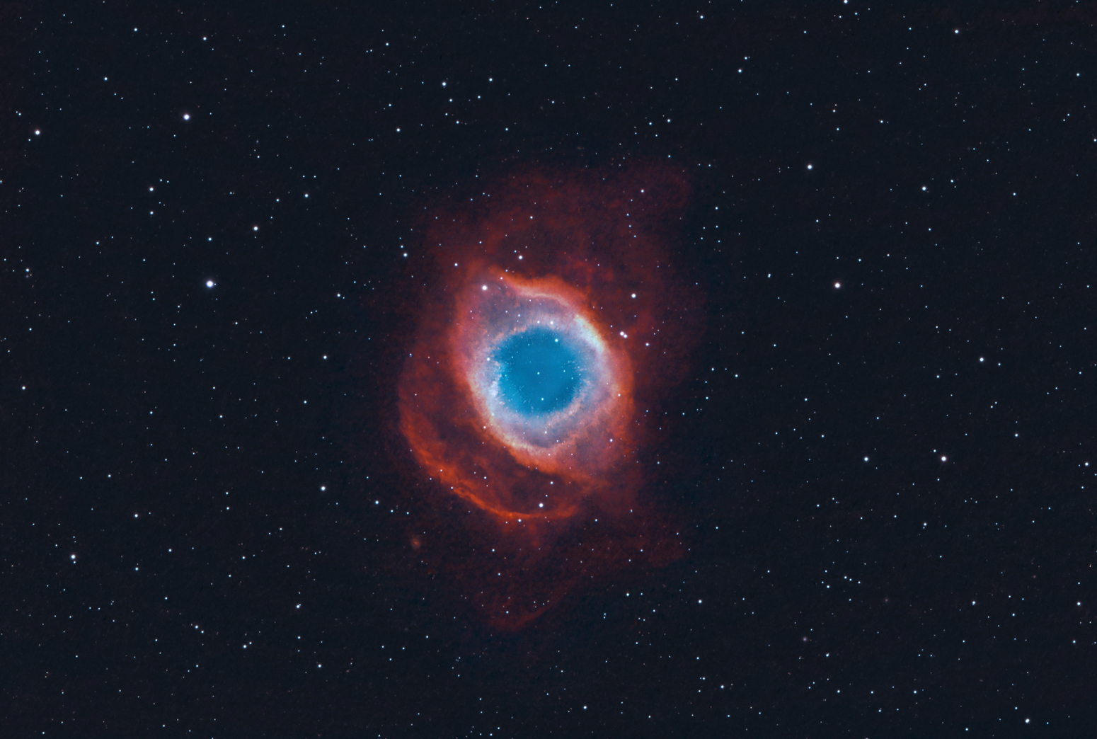 The Firey Eye of God - full frame