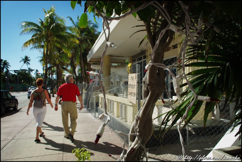 Ocean drive, Jan 2009