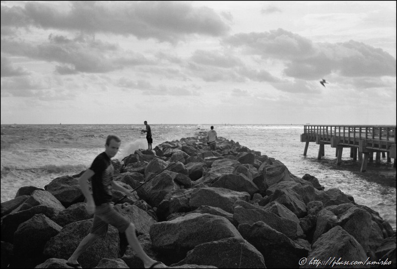 Miami Beach with Ansco Shur Shot