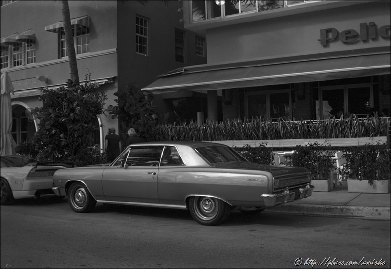 Miami Beach with Ansco Shur Shot