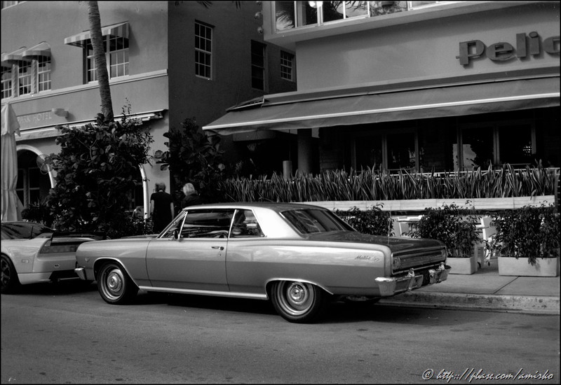 Miami Beach with Ansco Shur Shot