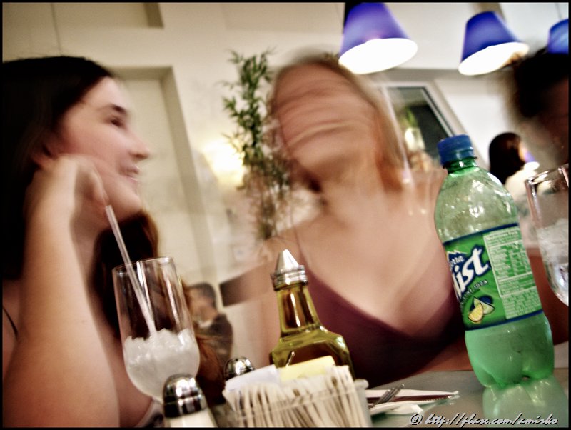 Natasha (left)