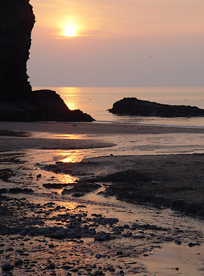 Summer Sunset, Llangrannog