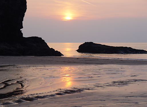 Llangrannog, Summer Sunset
