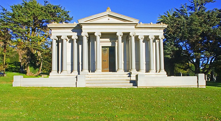 CypressLawn - James Flood mausoleum
