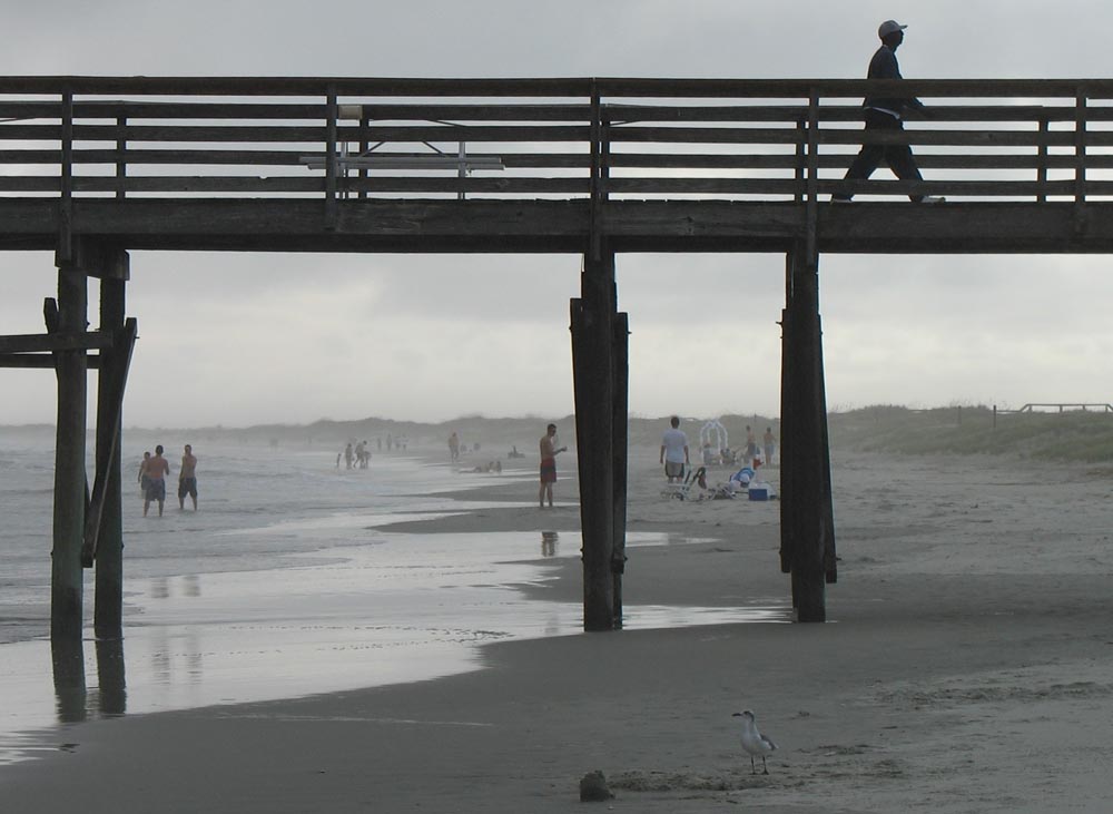 Sunset Beach, NC (misty rain)