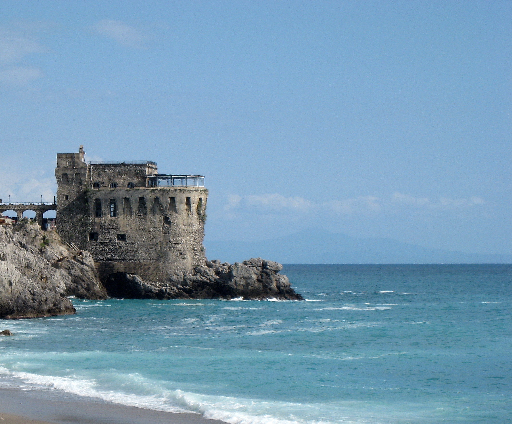 Defenses at Amalfi