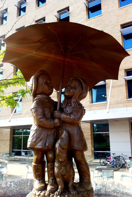 University of Cincinnati, outside the Medical Center, Cincinnati, Ohio