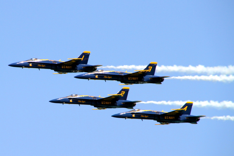 Chicago Air and Water Show 2012 - US Navy Blue Angels