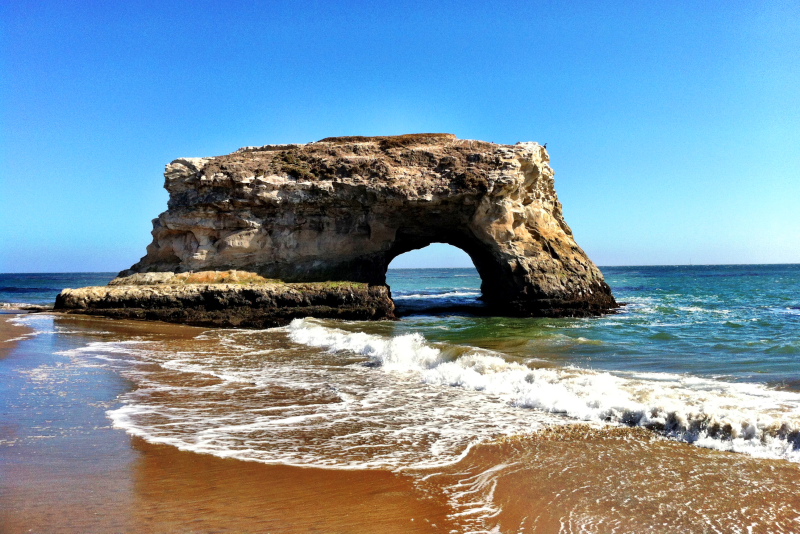 Natural Bridges State Beach, CA