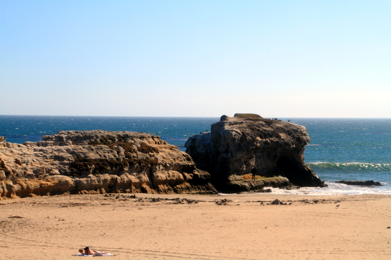 Natural Bridges State Beach, CA