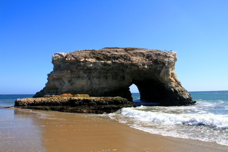 Natural Bridges State Beach, CA