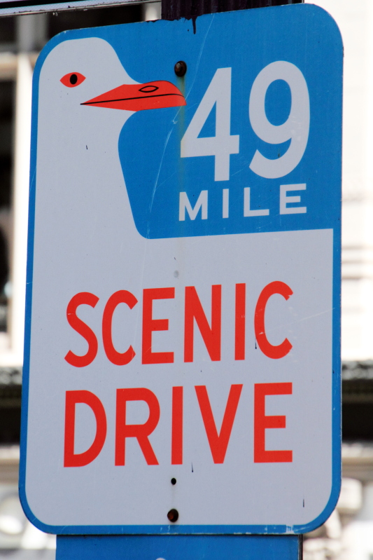 49 mile scenic drive, San Francisco