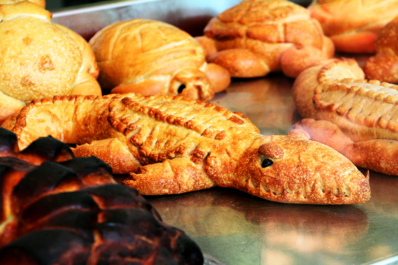 Alligator bread, Boudin, Fishermans Wharf, San Francisco
