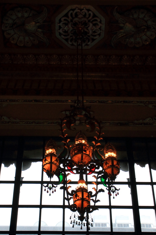 Chandelier, Ford Center for the Performing Arts Oriental Theatre, Chicago, IL - Open House Chicago 2012