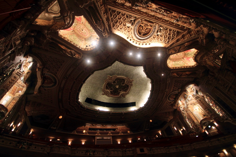 Auditorium Ceiling, Ford Center for the Performing Arts Oriental Theatre, Chicago, IL - Open House Chicago 2012