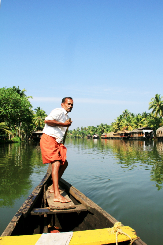 Boating, Backwaters, Kumarakom, Kerala