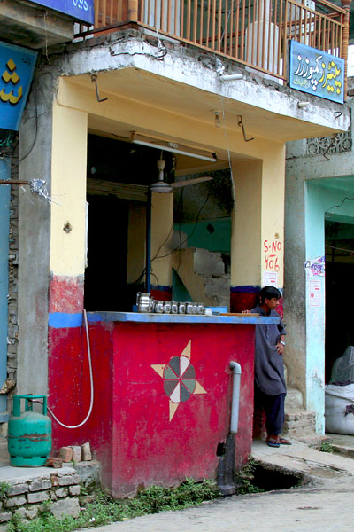 Waiting for customers