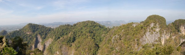 Krabi - Panoramic View Atop Wat Tham Suea