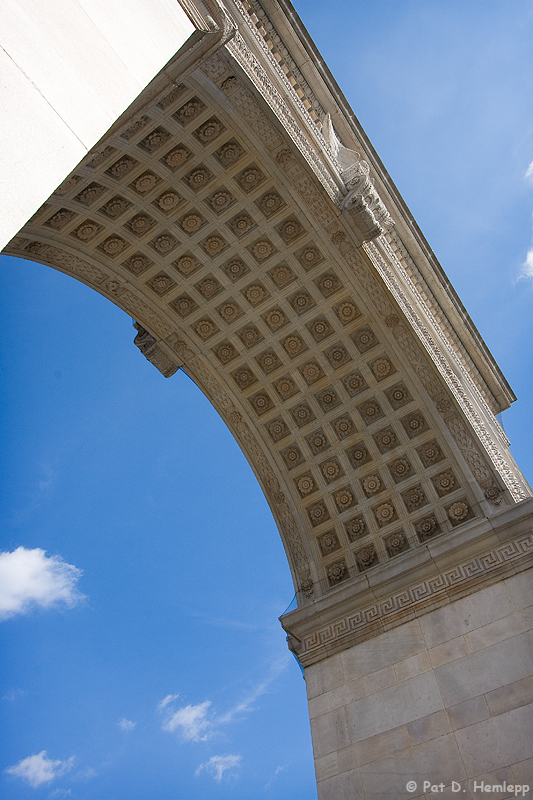 Arch and blue sky