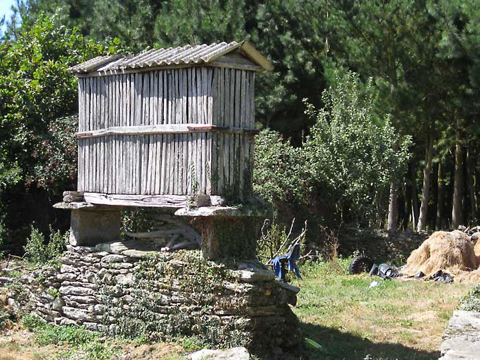 a horreo - galician grain store