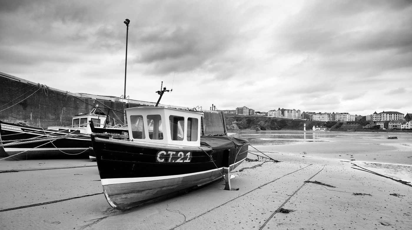 Fishing boats, Port Erin bay