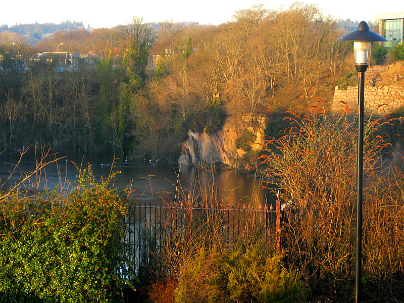 Rubislaw  Quarry - from my office