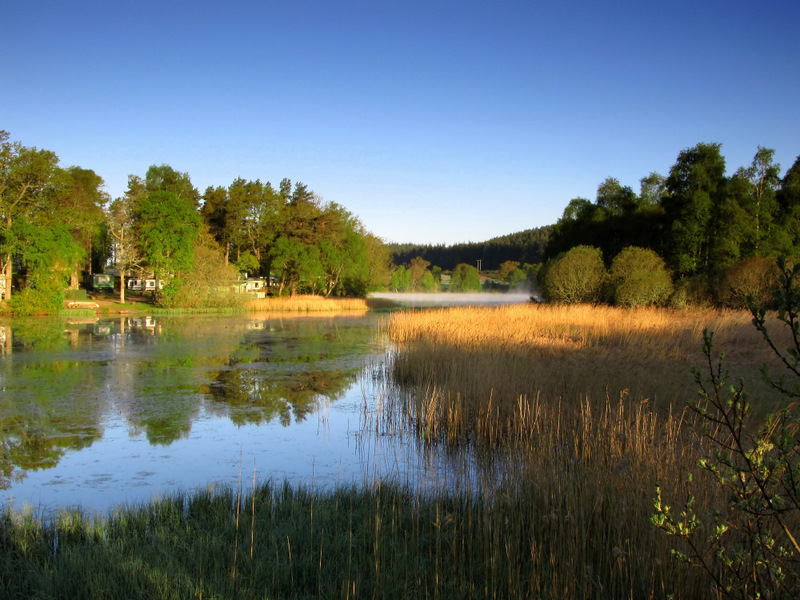 Aboyne Loch One Cold & Frosty Morning