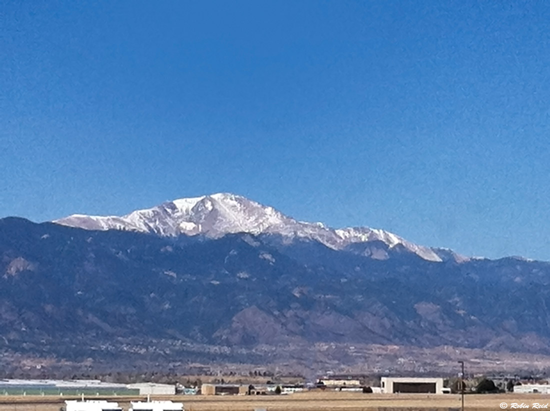 Pikes Peak from KCOS