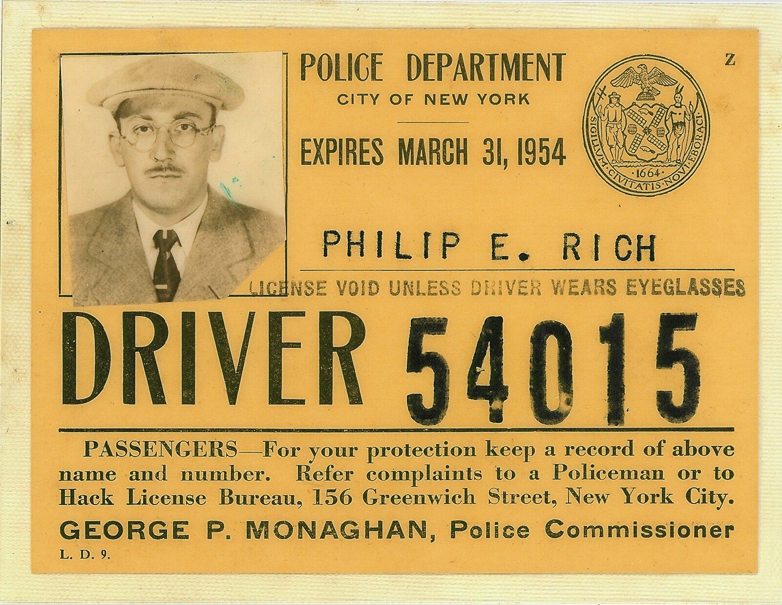 Philip E. Rich Hack License