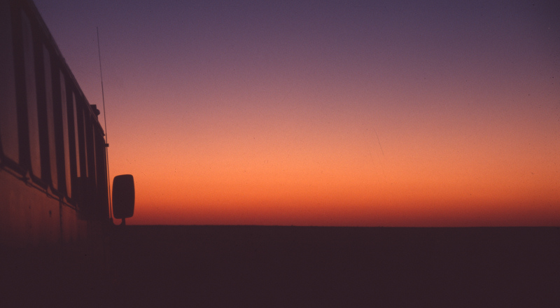 Sunset in the Great Victoria Desert