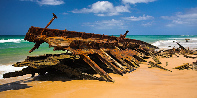 Maheno ship wreck