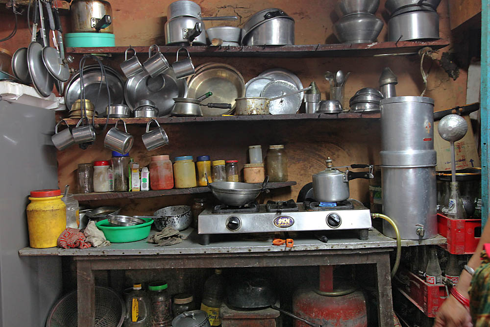 a traditional nepalian kitchen