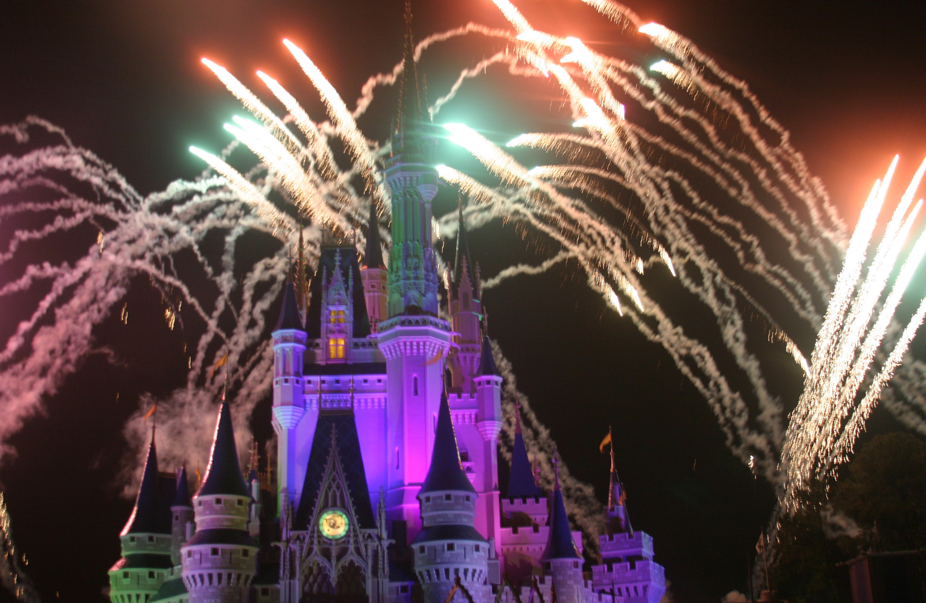 Fireworks at Magic Kingdom