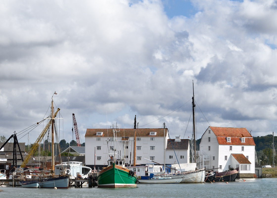 Woodbridge Tide Mill - a focal point on the Deben estauary