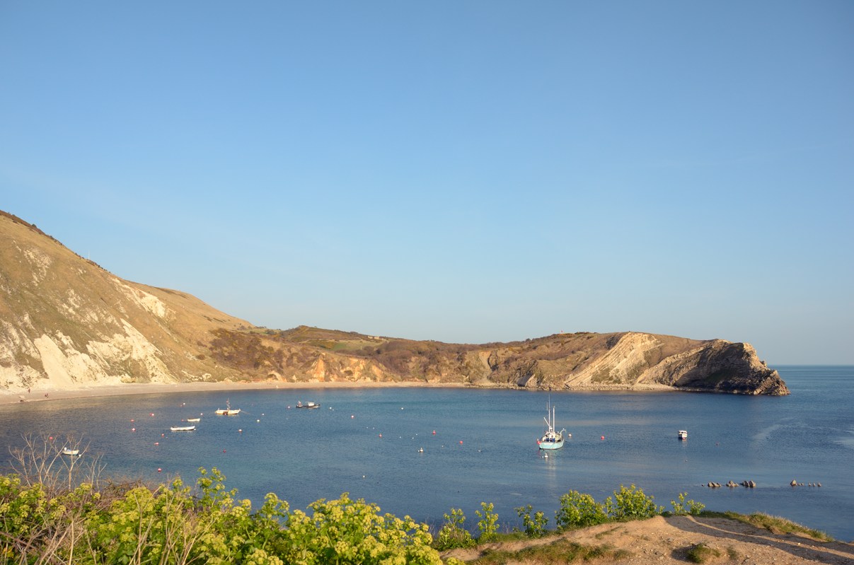 postcard from Lulworth Cove