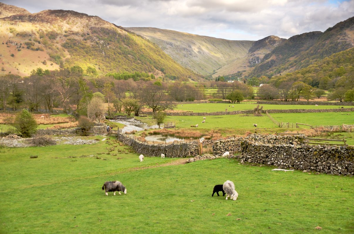 Stonethwaite and Greenup valleys