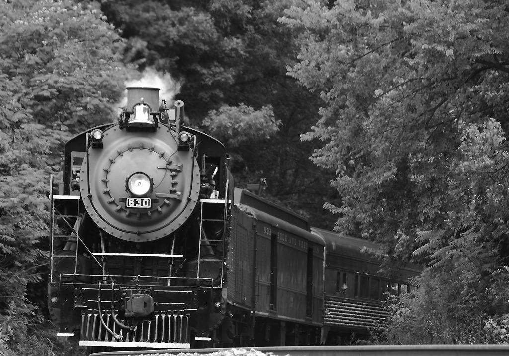 Branch line local at Mt. Olive 