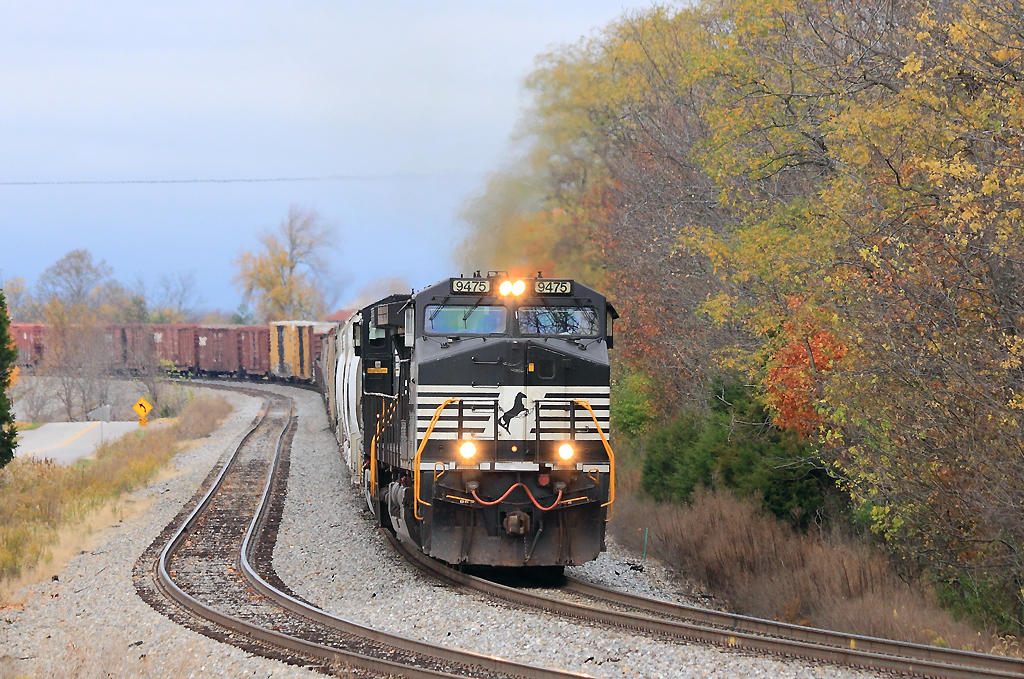 NS 111 at Waddy on a cold, windy day 