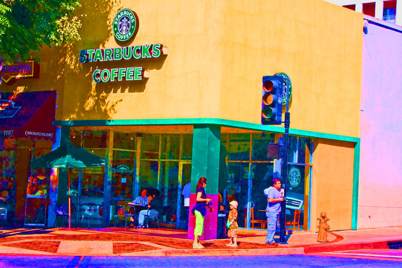 The world through a Starbucks haze