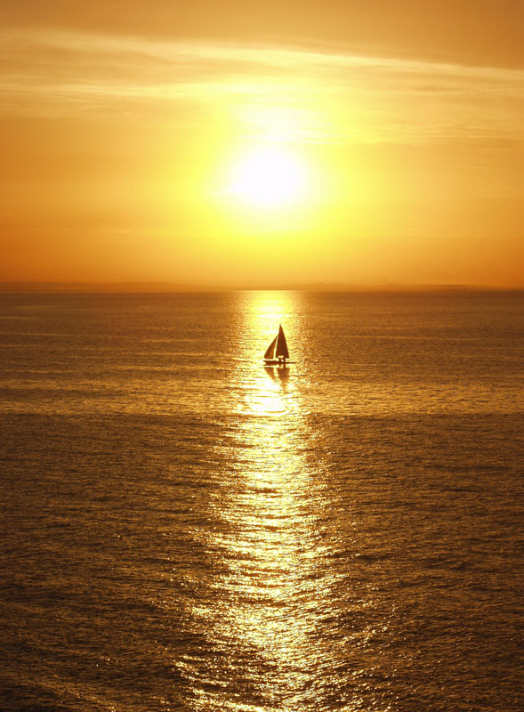 Sailing on Burnished Gold