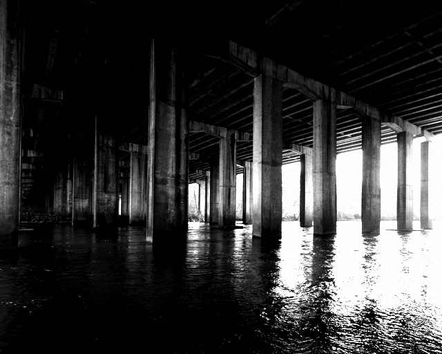 under the bridge
