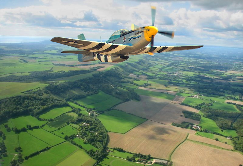 P51 Mustang over West Sussex.Photoshop.jpg