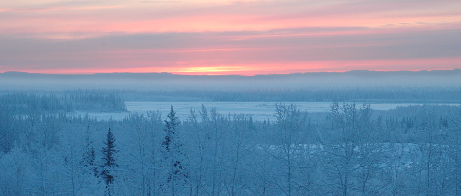 Sunrise at Forty Below
