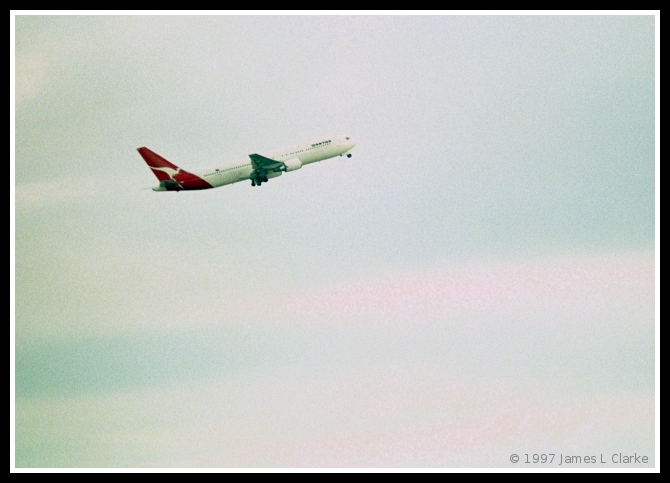 Qantas in Flight