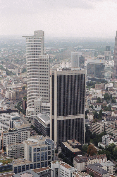 A DZ bank s a Frankfurter Brocenter - The DZ bank and the FBC building.gif