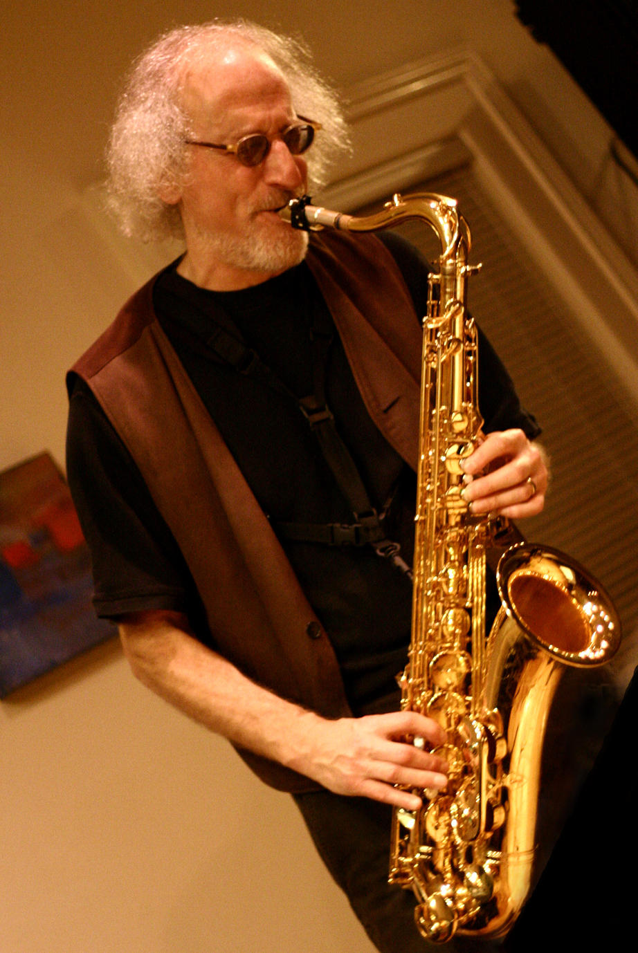Larry Ochs, sax